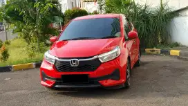 Km18rb honda brio e cvt matic 2023 pakai 2024 merah