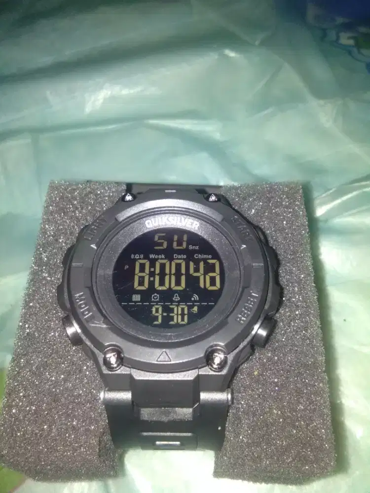 Jual jam digital quicksilver...premium