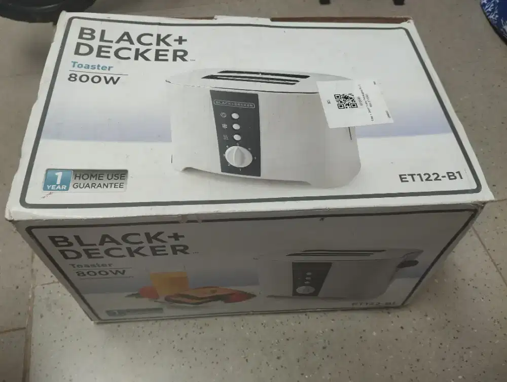 Toaster black decker
