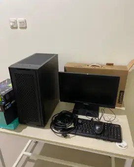 Paket PC Rakitan Fullset i5-10400F + GT1030 + Monitor 18.5” | H510/M.2
