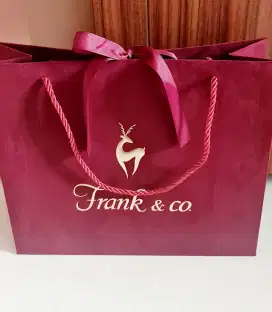 Paperbag FRANK & CO Jewelry Perhiasan gift kado accessories jewellery