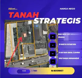 DIJUAL TANAH STRATEGIS
