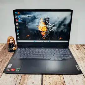 Laptop Bekas LENOVO IP GAMING 3 15ARH7/RYZEN 5 7535HS RAM 8GB