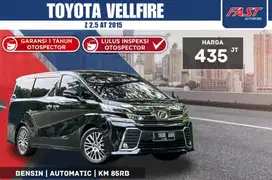 TOYOTA VELLFIRE Z 2015 2.5 AT SUNROOF CAPTAIN SEAT PAJAK PANJANG #F2ST