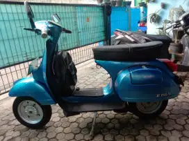 Vespa P 150 S Kombinasi Batok Kepala Strada. Tahun 1981