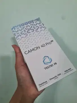 Tecno Camon 40pro 5G 8/256 New (white) || Tecno Camon 40 pro 5G 8/256