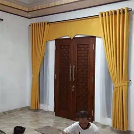 Penyedia Tirai Gorden Jendela Gordyn Mewah Hordeng Terbaru Murah