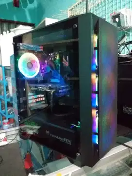 PC I3 GEN 10 VGA RX580 8GB SSD NVME 250GB HDD 1TB TERMURAH SIAP PAKAI