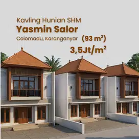 Tanah 700 Meter Jl Adisucpto Colomadu - SHM, 93 m2