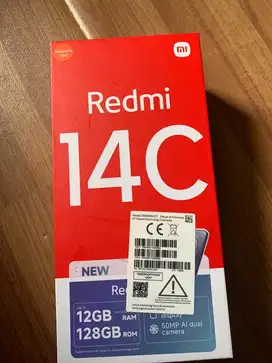 Redmi 14c RAM 12 gb ROM 128gb