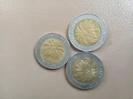 Koin 1000 antik kuno 1996 kelapa sawit