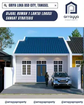 RUMAH BARU 1 LANTAI DI GRYA LOKA BSD .HRB189.