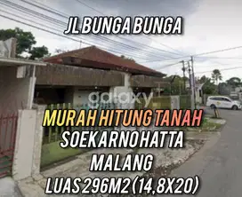 Rumah Hitung Tanah Hook di Kalpataru Lowokwaru Malang GMK03303