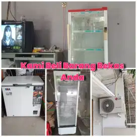 Kami Beli Lagi Barkas Kulkas, Freezer, Showcase, AC elektronik lainnya