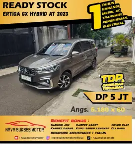 TDP 5 JUTA - ERTIGA GX HYB AT 2023