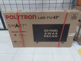 PROMO !! POLYTRON Smart TV 43 Inci
