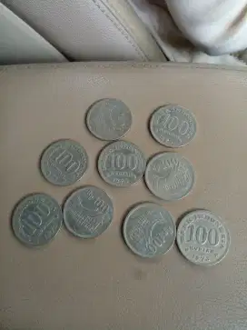 Koin kuno 100 rupiah 1973 antik