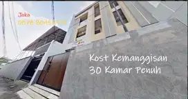 Rumah Kost Baru 30 kamar PENUH dkt Binus Kemanggisan, Kebon Jeruk