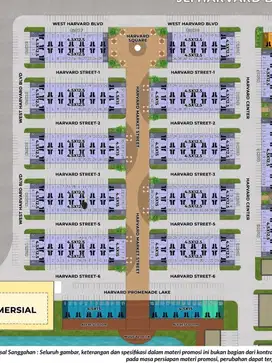 Jual cepat lanjut cicilan Rukan Pik 2 Harvard  Edu City