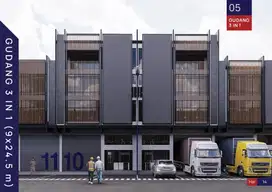 Gudang Untuk Industri dekat Bandara Duta Indah Starhub di Tangerang