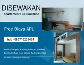 Disewakan kamar apartement DAVE (bulanan)