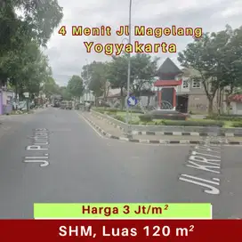 Tanah Jogja 2 Menit Dari Kantor BPN Sleman Shm Pekarangan