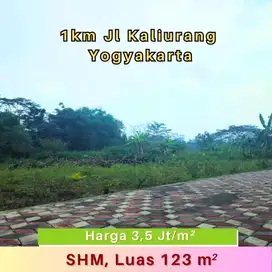 Tanah Kaliurang SHM Pekarangan Lingkungan Nasionalis Yogyakarta