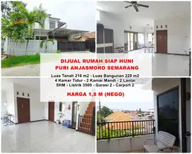 Rumah puri anjasmoro semarang barat