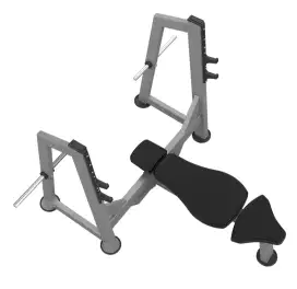 Olympic Flat Bench Dhz U3043 Comercial Gym Fitness
