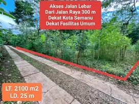 Jual tanah murah di Sumberwungu Tepus Gunung Kidul Dekat Amikom YK