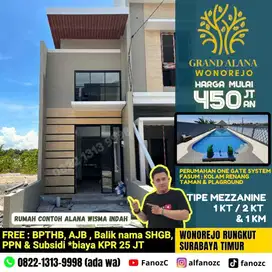 Grand Alana Wonorejo, rumah murah surabaya, perumahan surabaya, meza