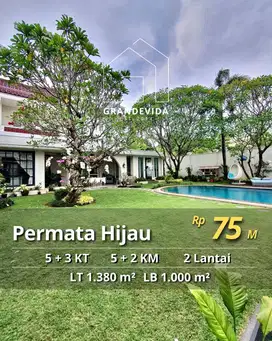 Spek Mewah, Full Firnished Siap Huni di Permata Hijau