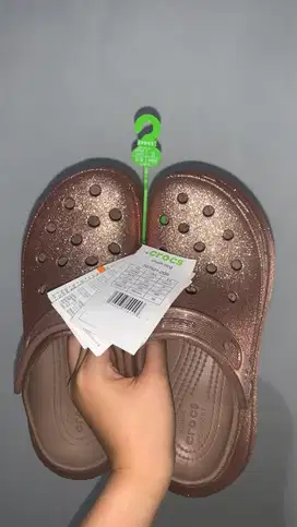 Crocs crush clog (Gliter Bronze)