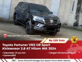 [ WARRANTY ] Toyota Fortuner VRZ GR Sport 2.8 AT Hitam 2024/2025