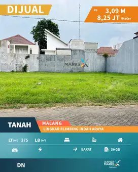 Tanah Kavling Strategis Di Lingkar Blimbing Indah Araya Malang(OLX671)