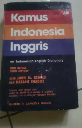 Dijual kamus Indonesia inggris