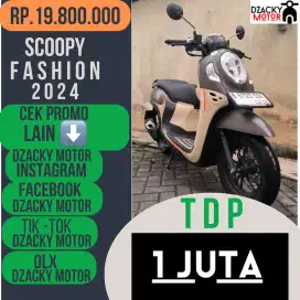 SCOOPY FASHION 2024 SECOND BERKUALITAS LIKE NEW