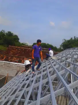 Baja Ringan BIMATRUSS Ahlinya Renovasi Atap Lapuk Area SLEMAN