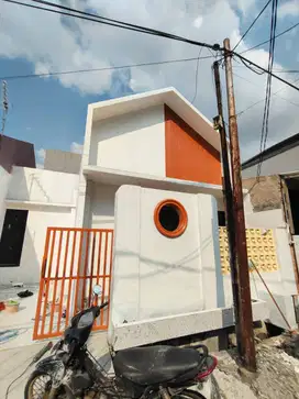 Di jual rumah baru bertema scadinavia di perumahan pesona anggrek