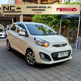 [ Garansi Mesin, Transmisi s/d 2Th ] KIA PICANTO 1.2 MANUAL 2013 PUTIH