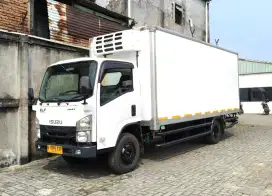 reg 2024 +banBARU MURAH CDD LONG NMR Isuzu elf box freezer frozen 2023
