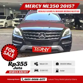 Mercedes Benz ML250 CDI AT 2015 Hitam Diesel