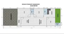 DI JUAL CEPAT RUMAH PINGGIR JALAN UTAMA RINTE RAYA