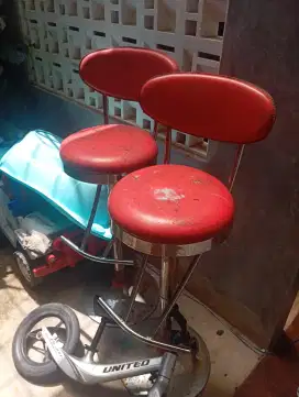 Kursi salon jok kulit bagus