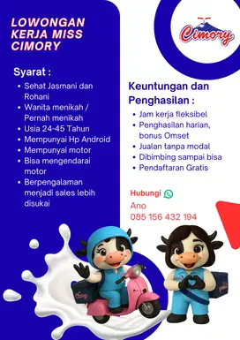 Miss Cimory (PT. Cisarua Mountain Dairy)
