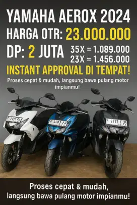 Yamaha Aerox 2024 – Jarang ada, siapa cepat dia yang keren