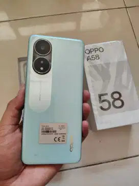 OPPO A58 varian ram 6/128