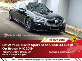 [ LOW KM ] BMW 730Li 730 Li G12 M Sport Sedan CKD AT 2019/2020