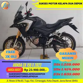 HONDA CB 150 X 2023 CASH/KREDIT SYARAT MUDAH KTP/KK