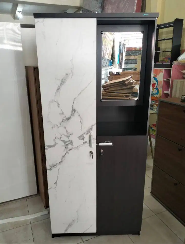 lemari baju 2 pintu